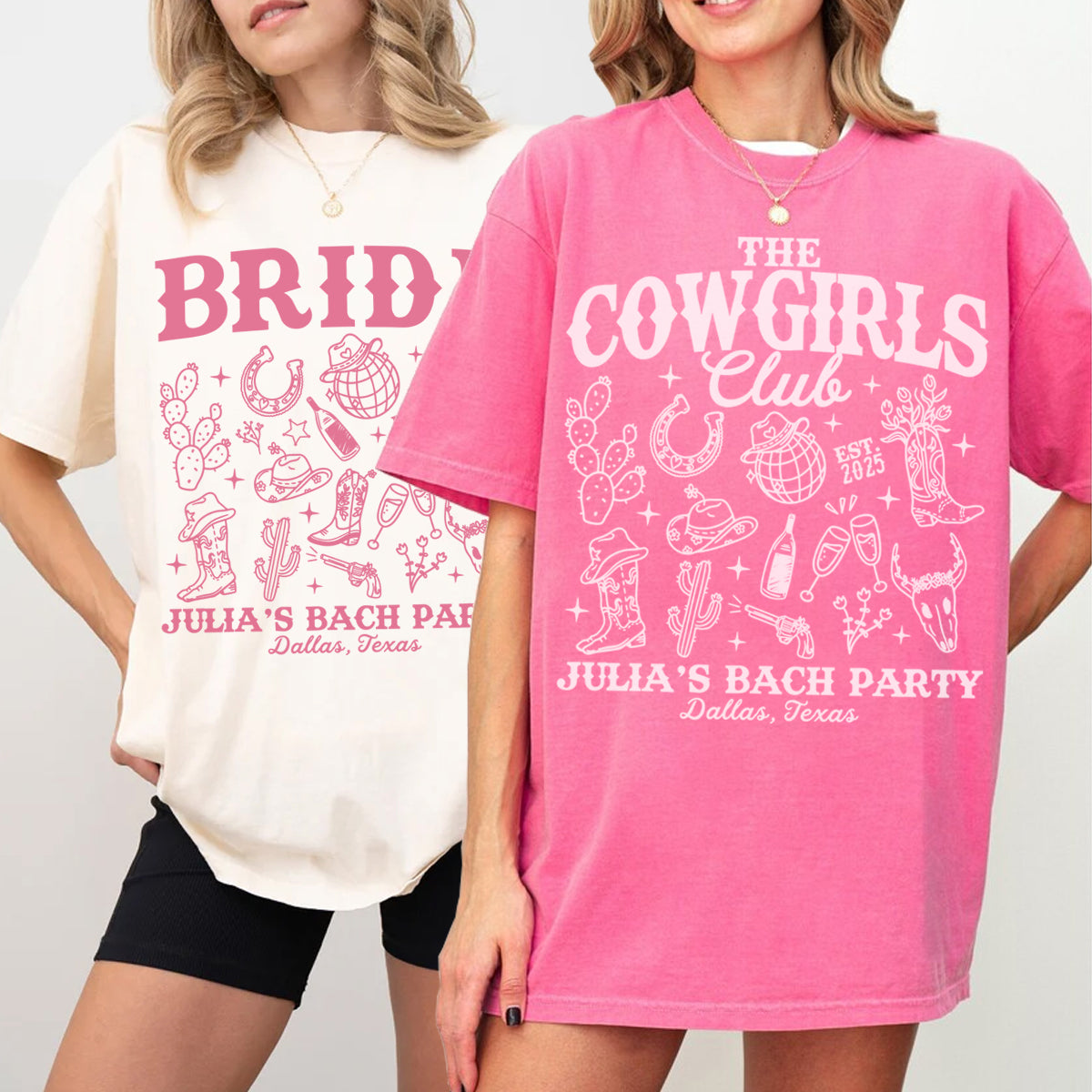 The Cowgirls Club Bachelorette T-Shirt