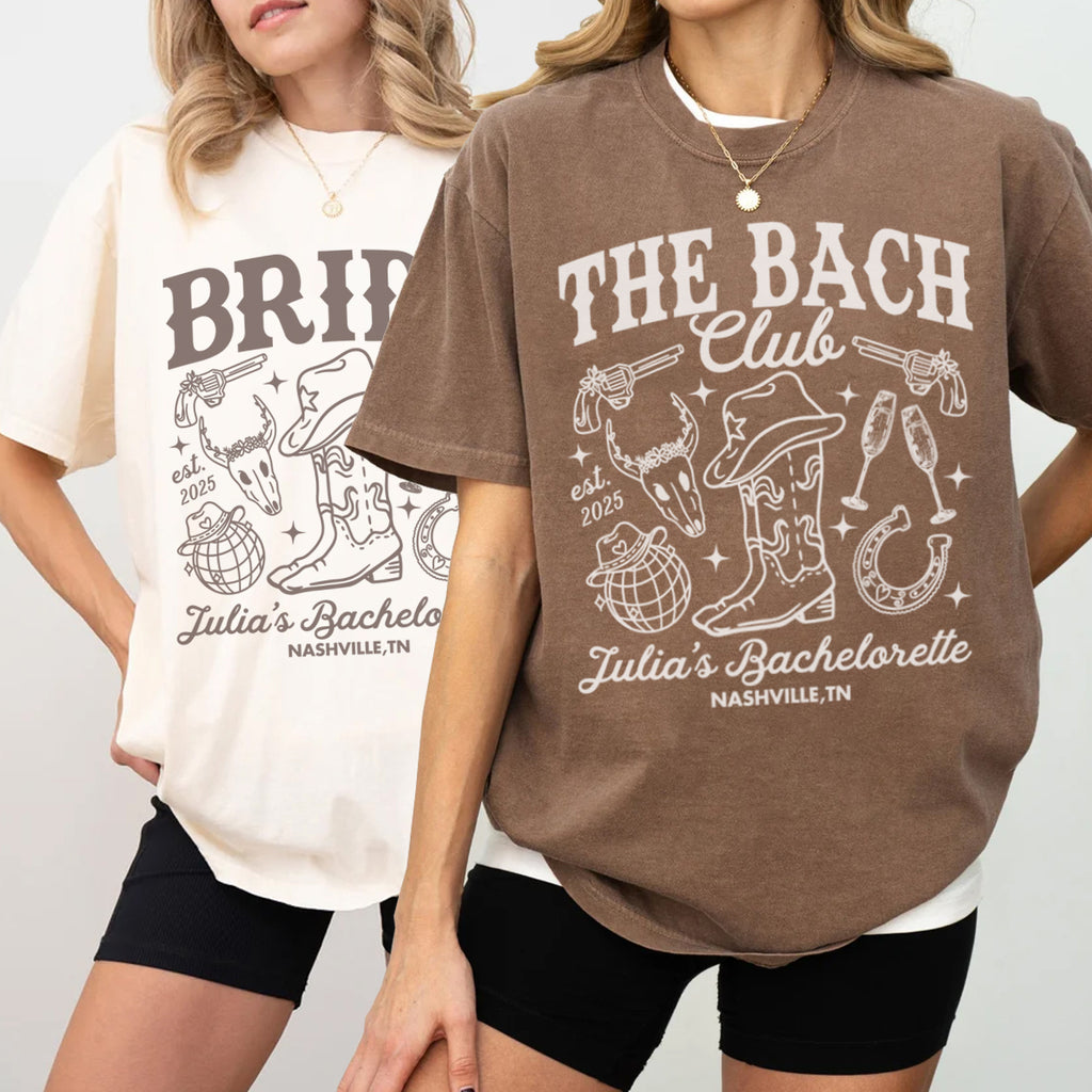 Western Bach Club Bachelorette T-Shirt
