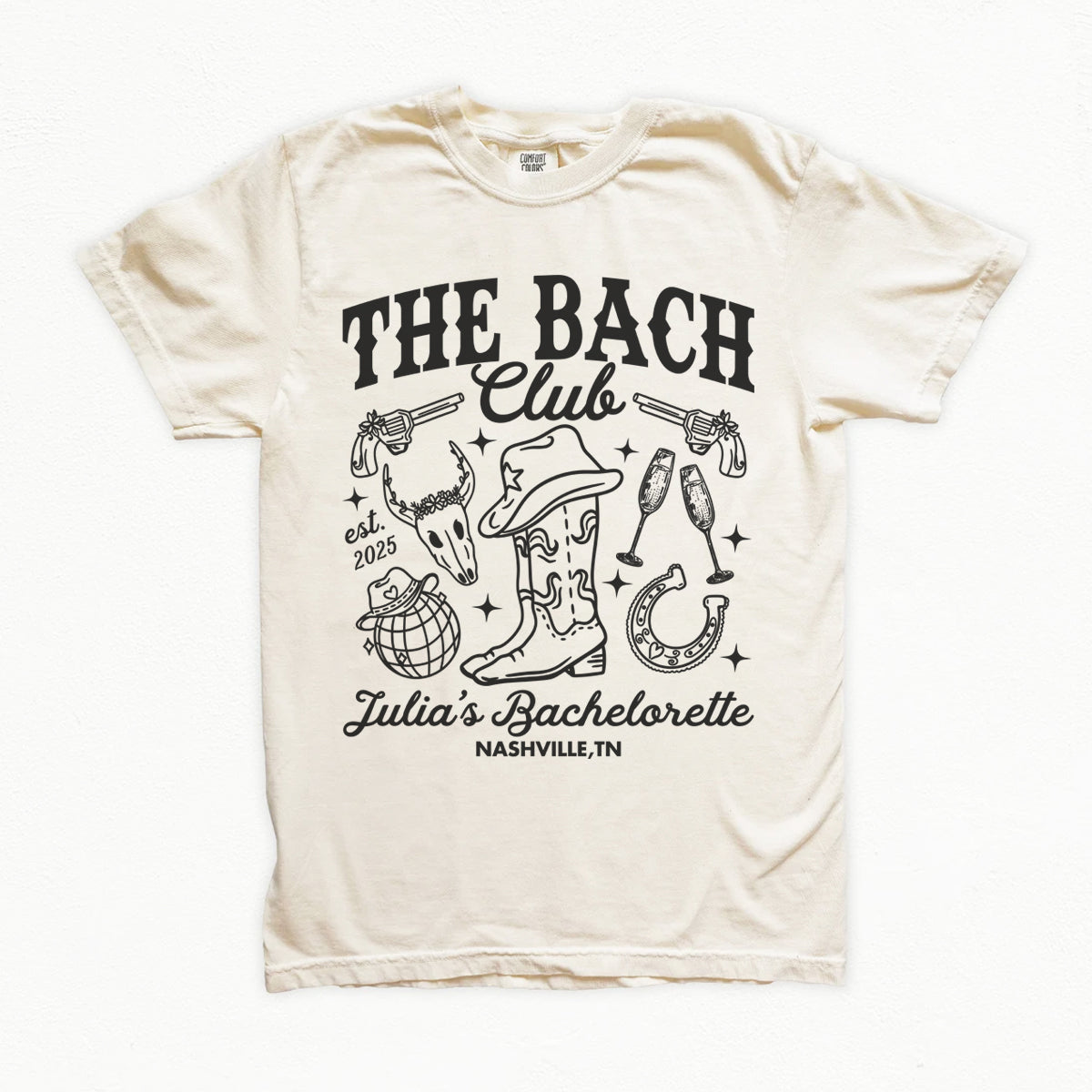 Western Bach Club Bachelorette T-Shirt