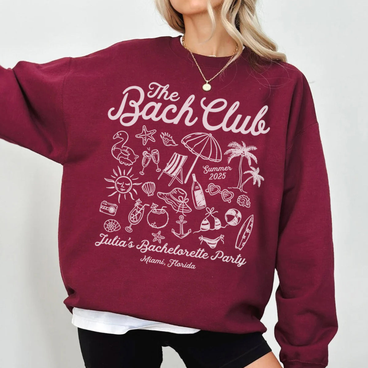 Beach Bachelorette Sweatshirt