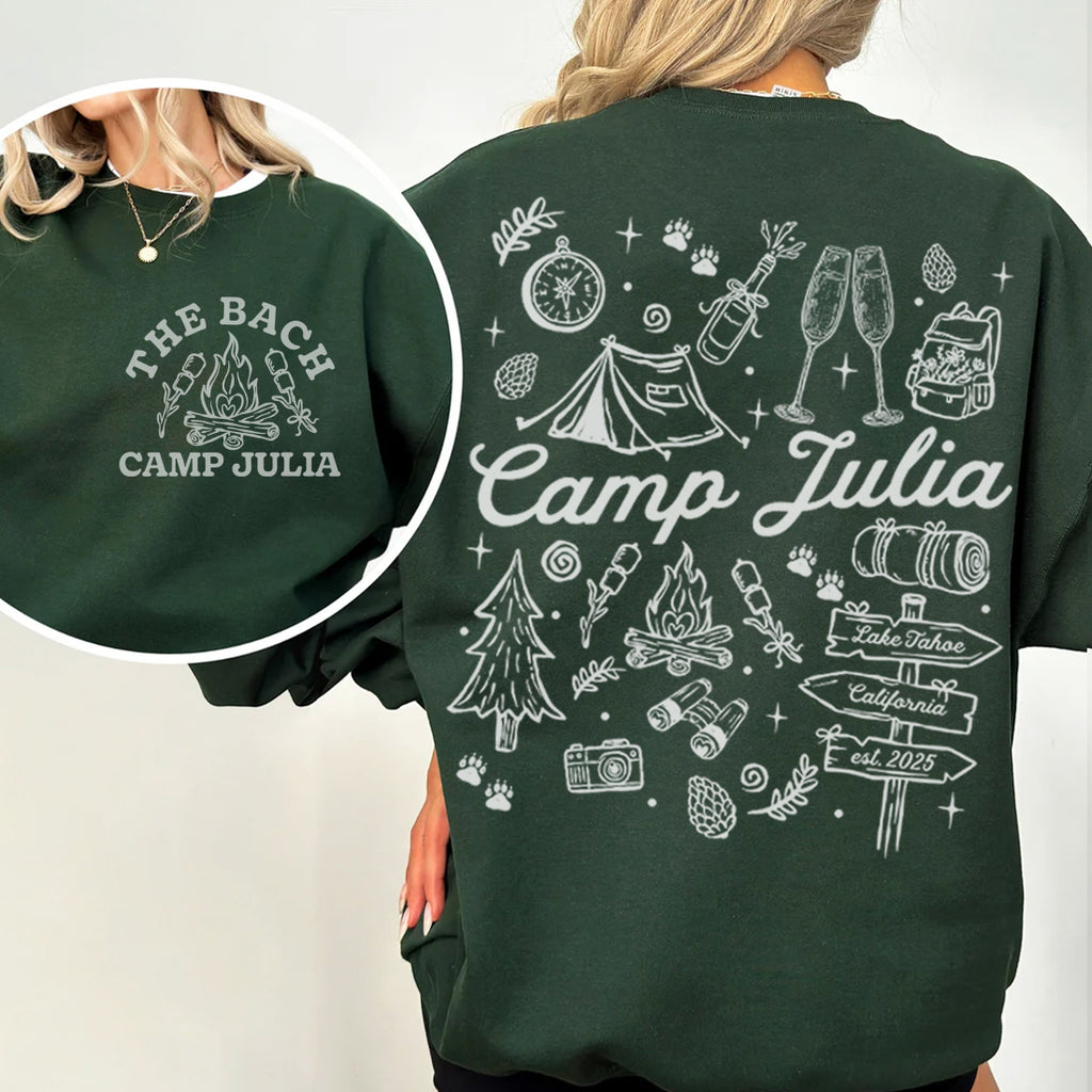 Camping Bachelorette Sweatshirt