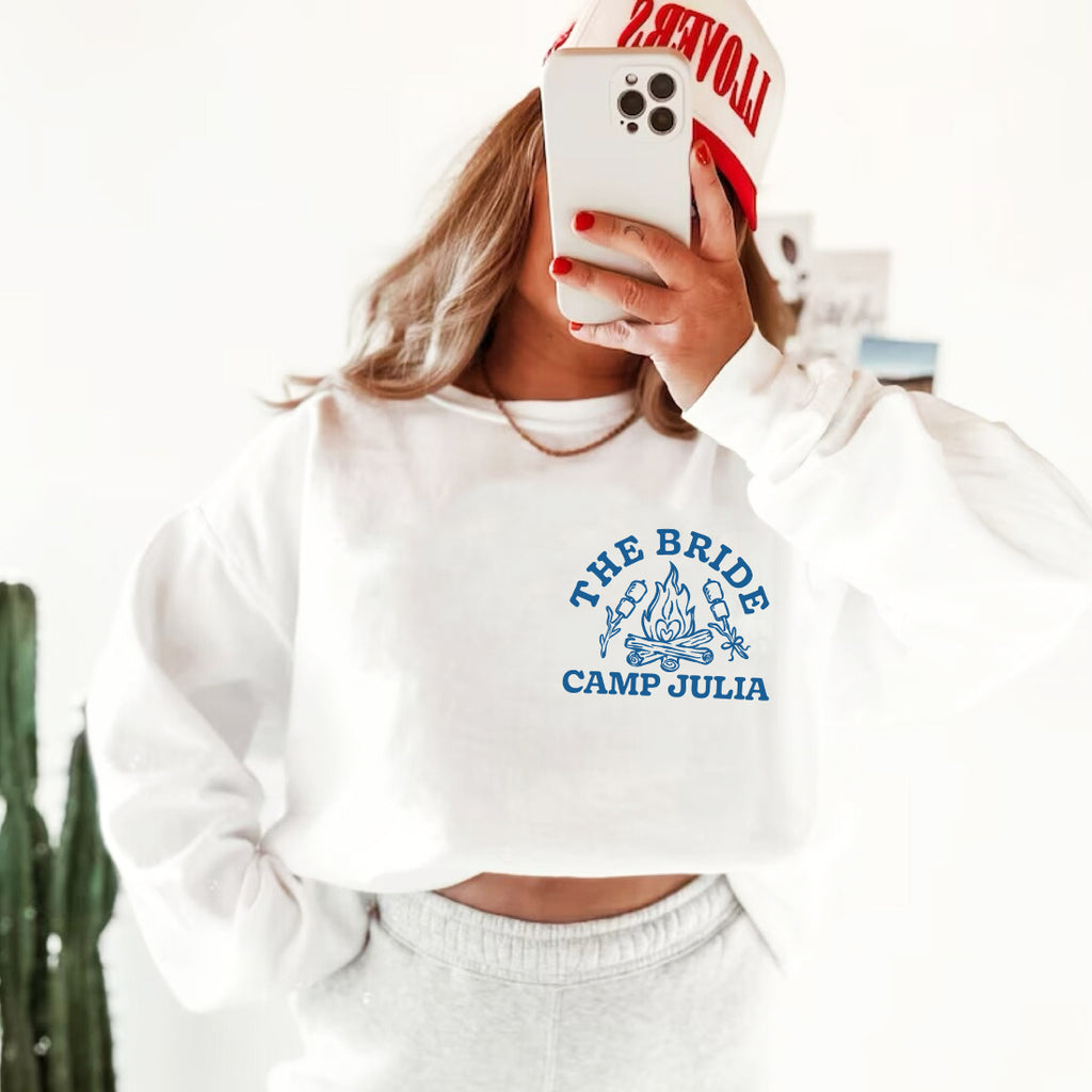 Camping Bachelorette Sweatshirt