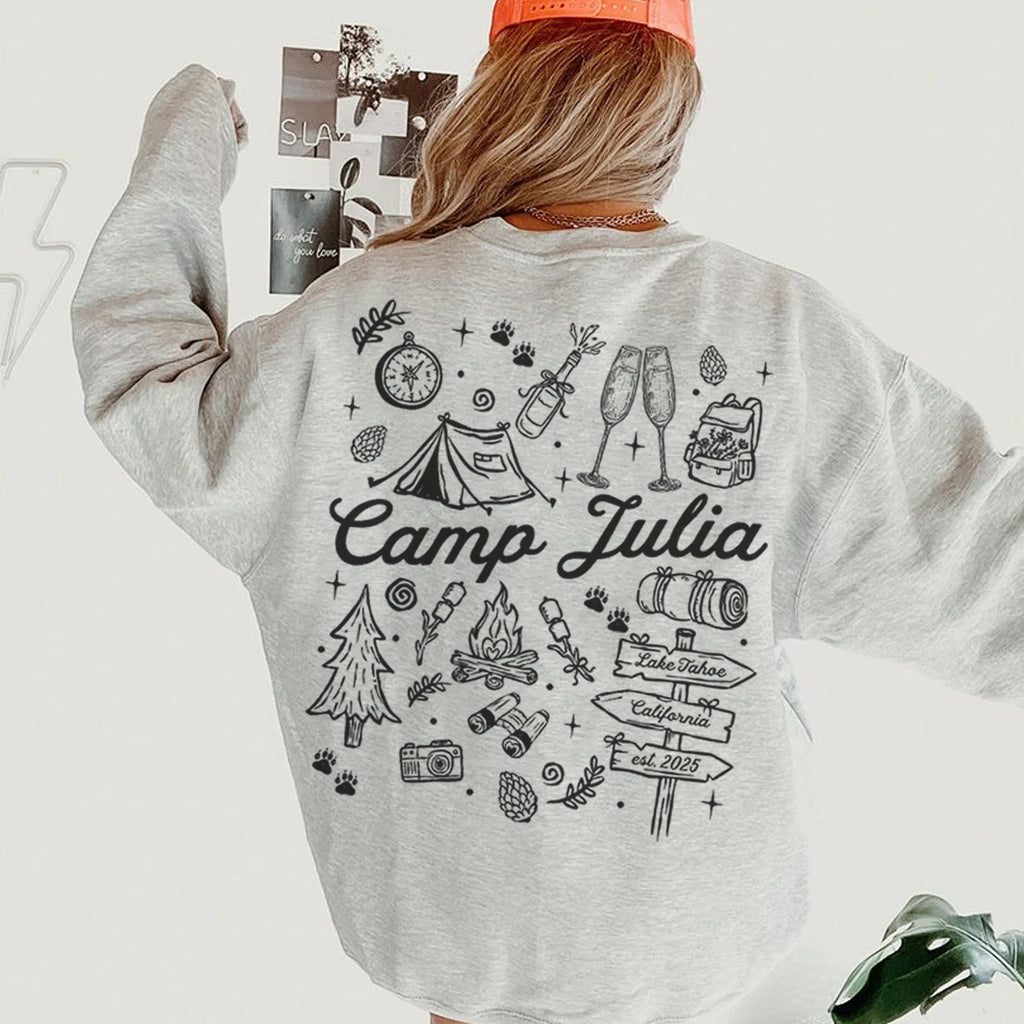 Camping Bachelorette Sweatshirt