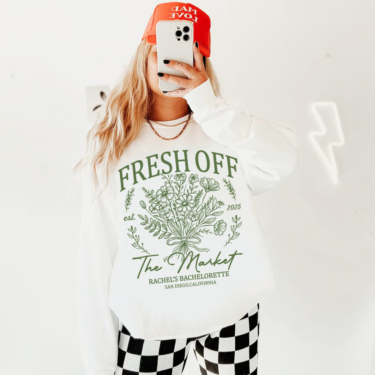 Floral Garden Bachelorette Sweatshirt