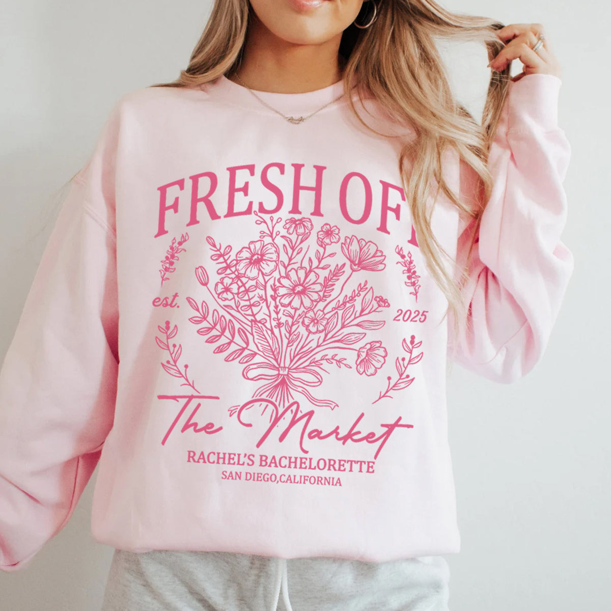 Floral Garden Bachelorette Sweatshirt