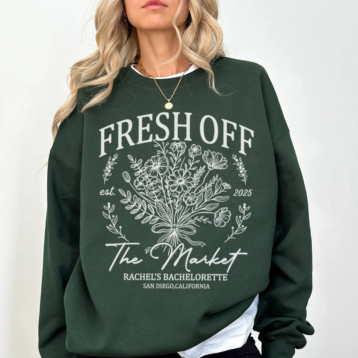 Floral Garden Bachelorette Sweatshirt