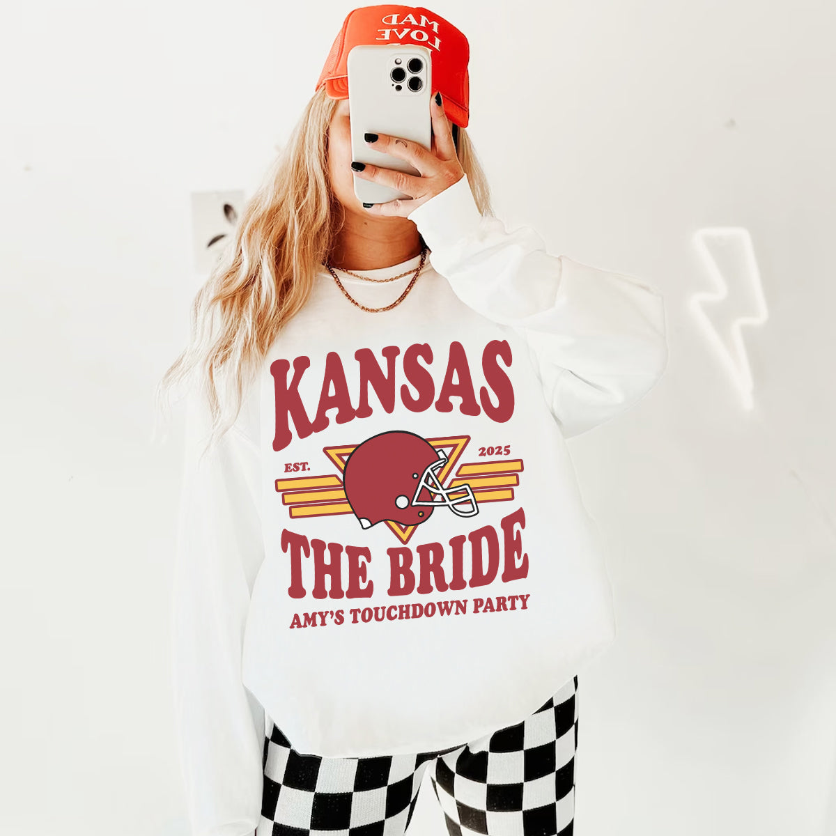 Football Bachelorette Sweatshirt