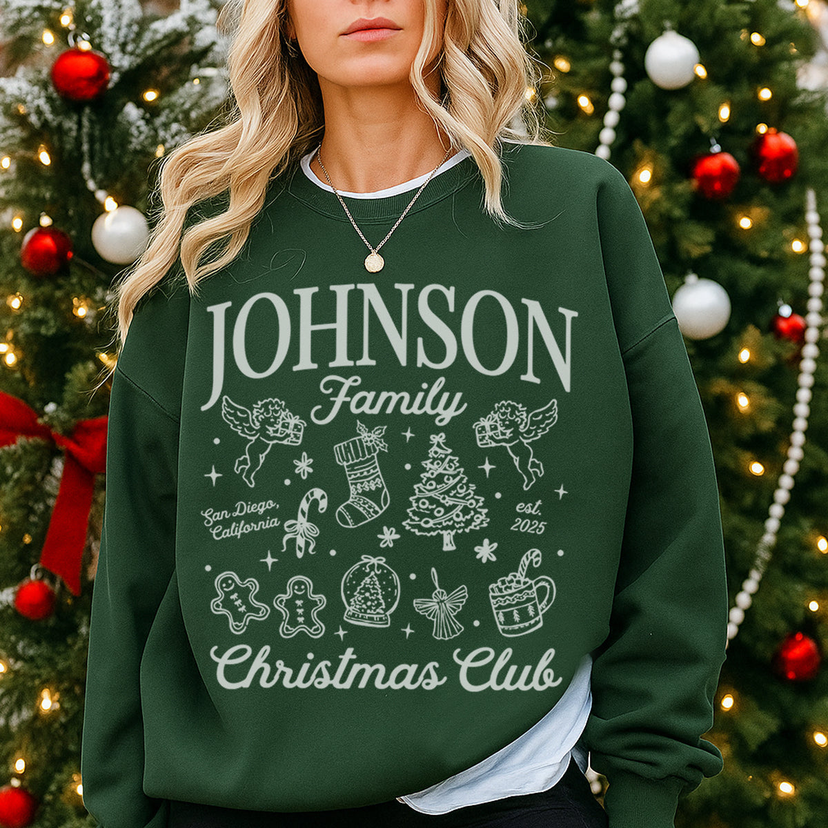 Family Christmas Matching Sweatshirt