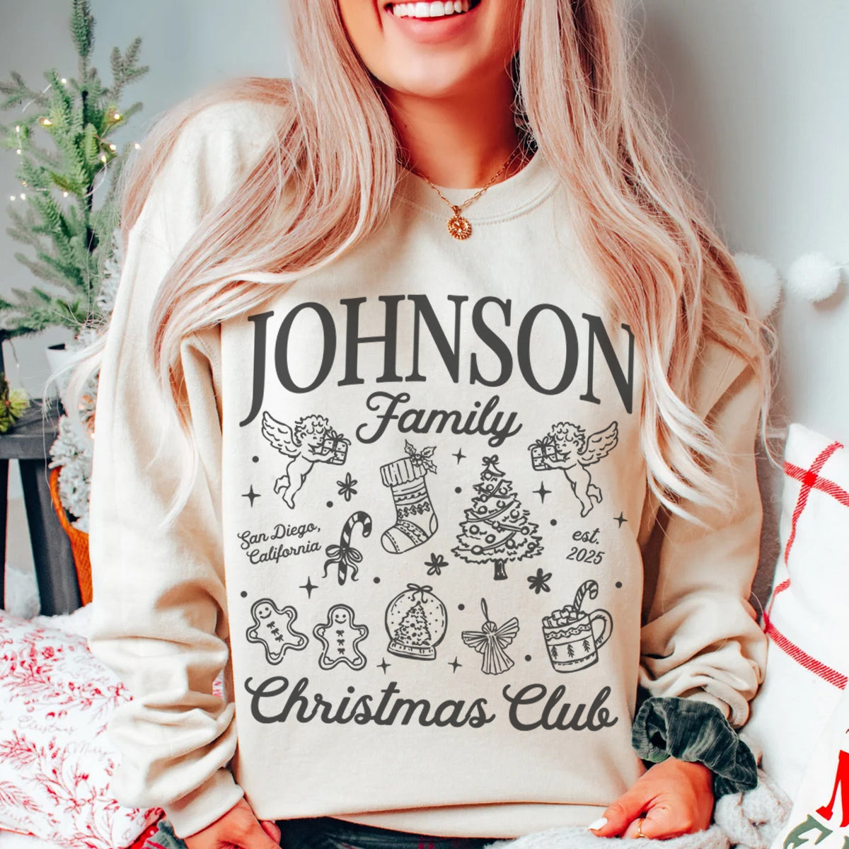 Family Christmas Matching Sweatshirt