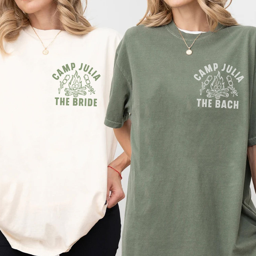 Camping Bachelorette T-shirt