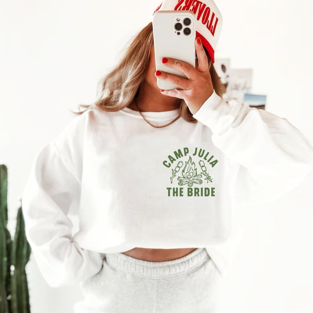 Camping Bachelorette Sweatshirt