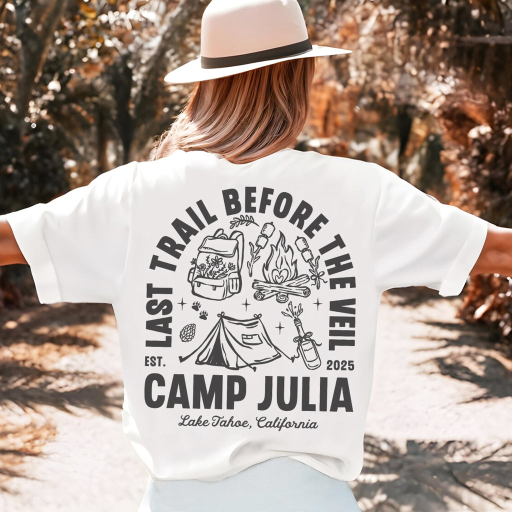 Camping Bachelorette T-shirt