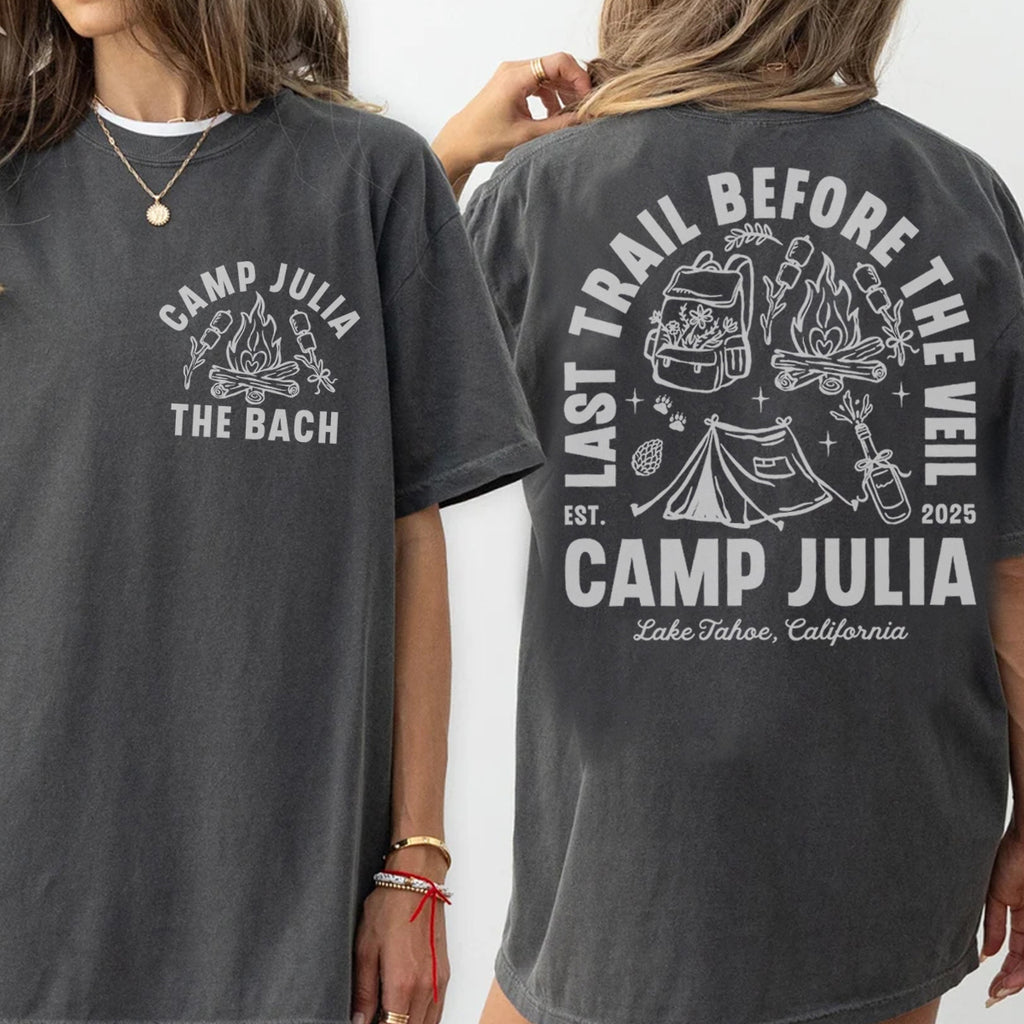 Camping Bachelorette T-shirt