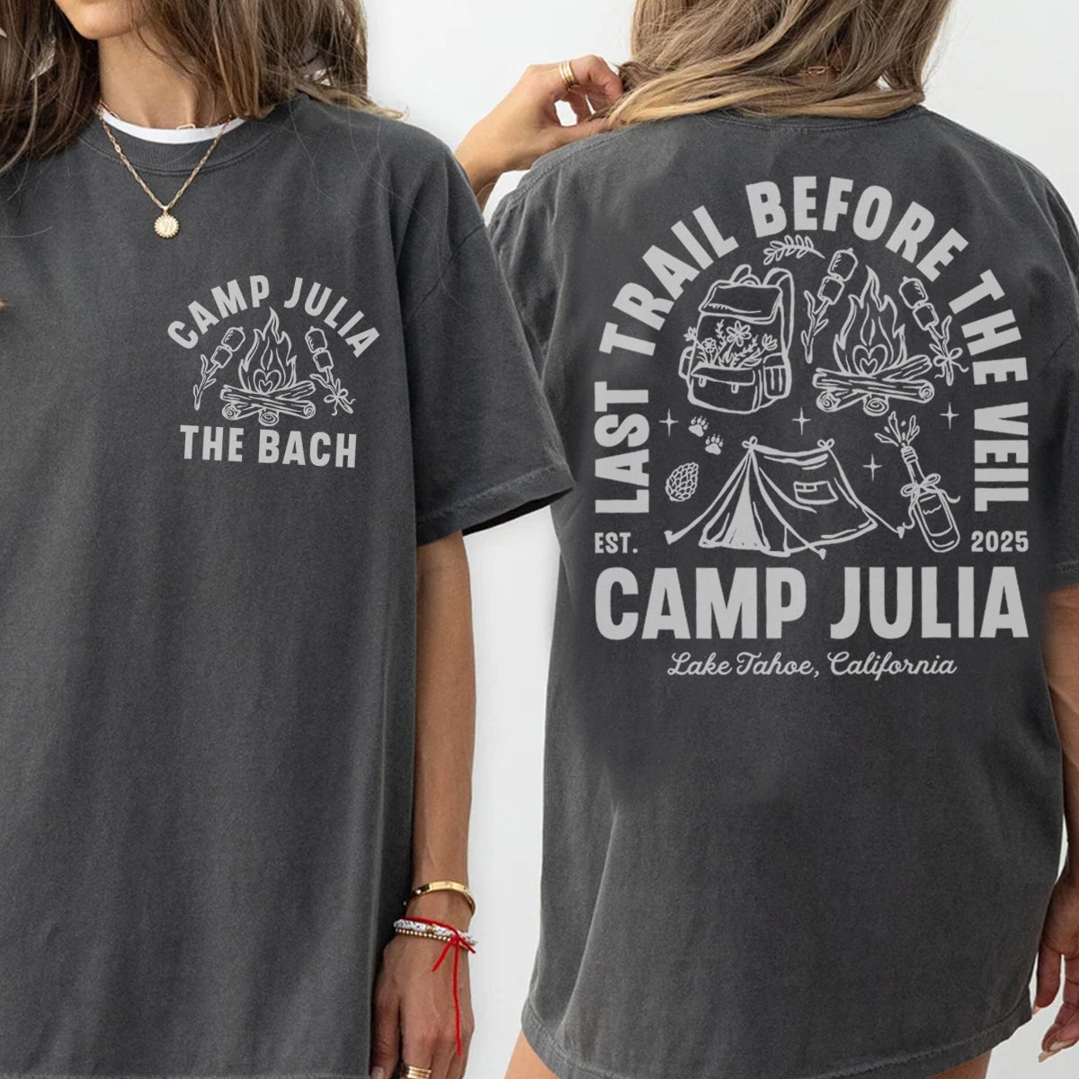 Camping Bachelorette T-shirt