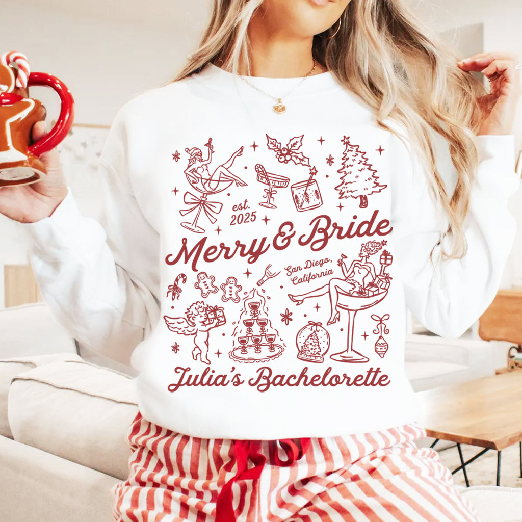 Christmas Bachelorette Sweatshirt