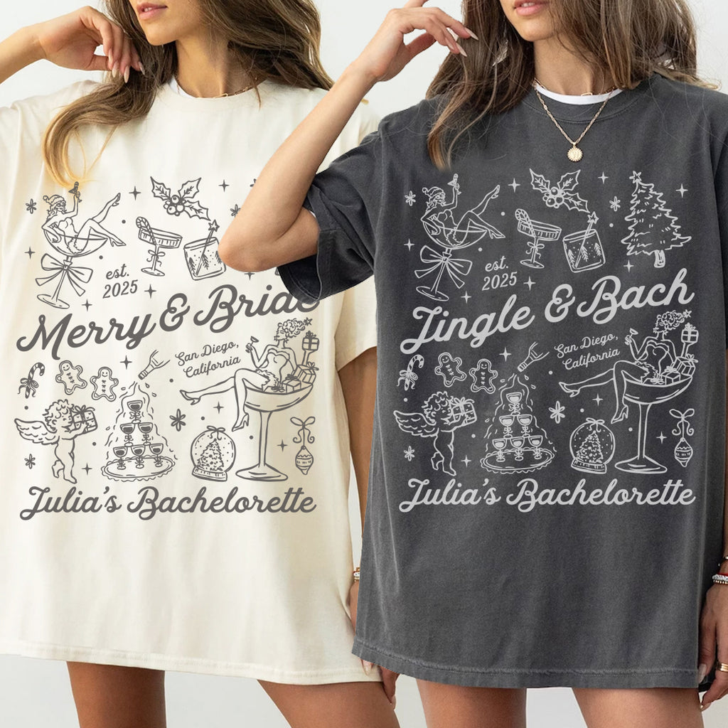 Christmas Bachelorette T-shirt
