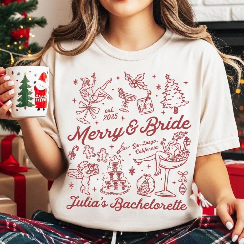 Christmas Bachelorette T-shirt