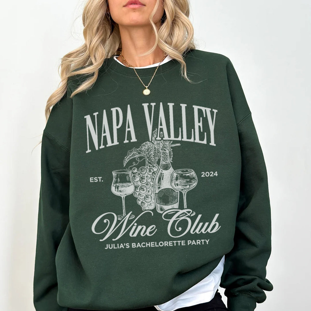 Winery Bachelorette Sweatshirt