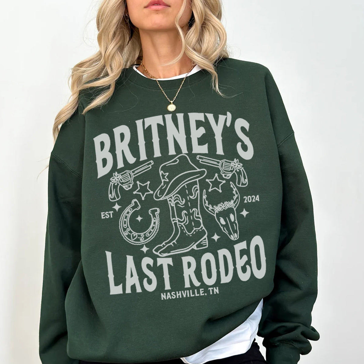 Western Rodeo Bachelorette Sweatshirt