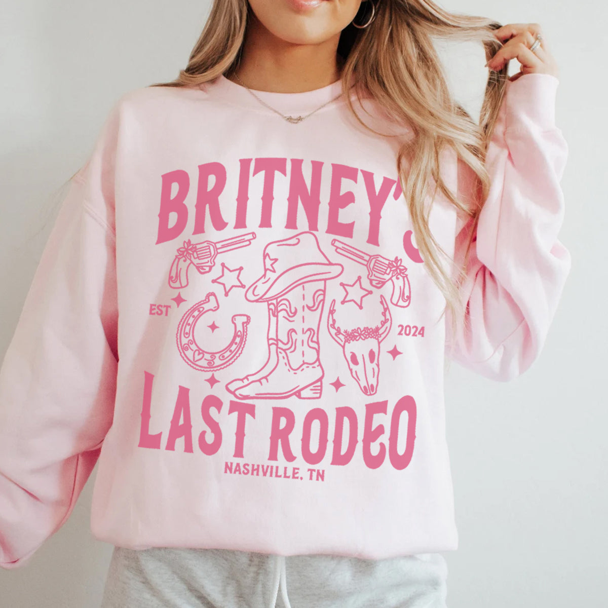 Western Rodeo Bachelorette Sweatshirt