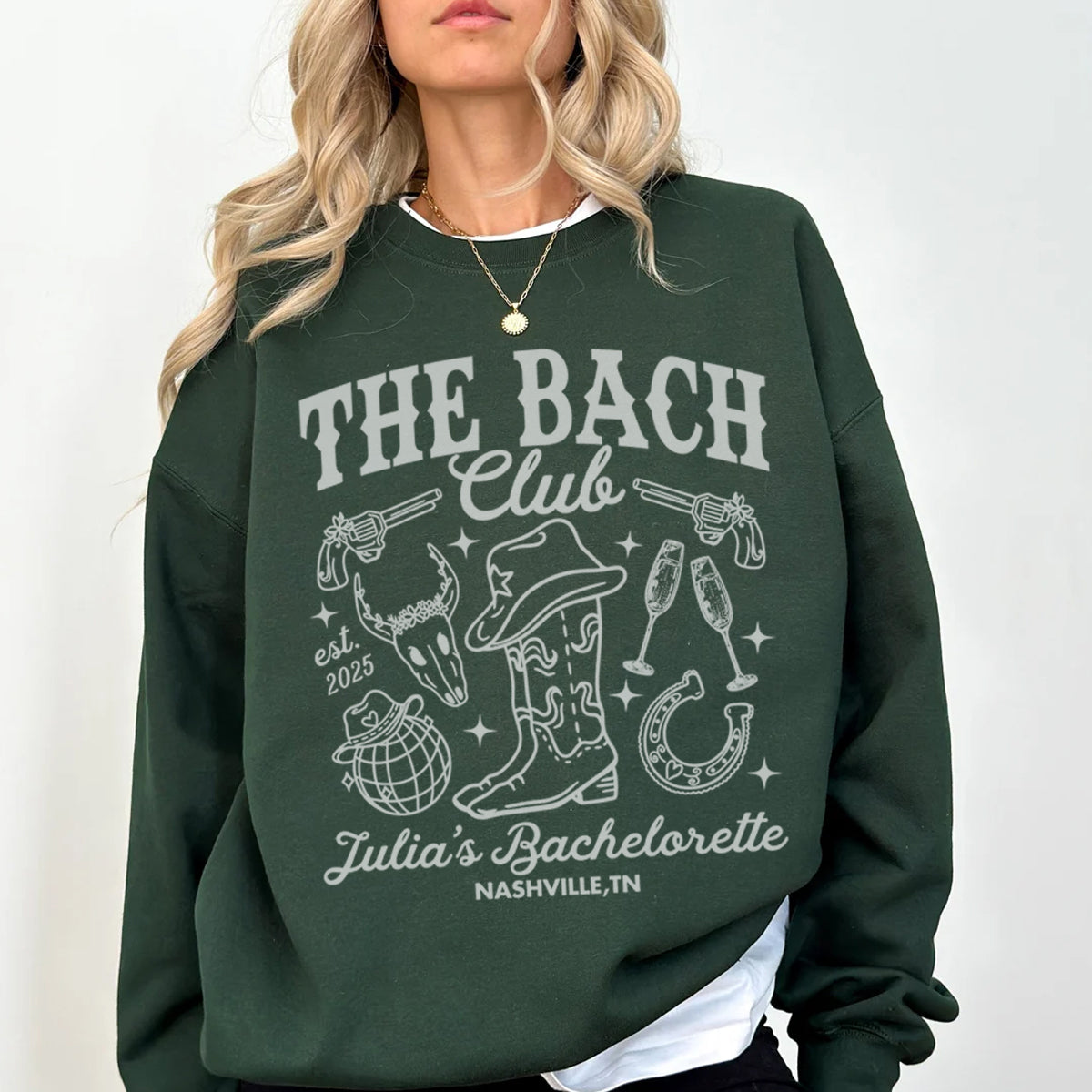 Western Cowboy Bachelorette Sweatshirt