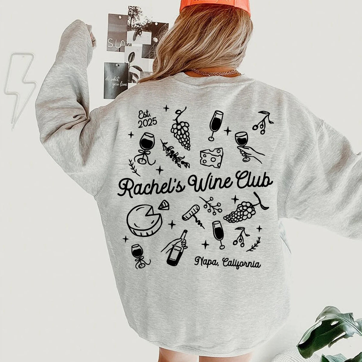 Wine Club Bachelorette Sweatshirt