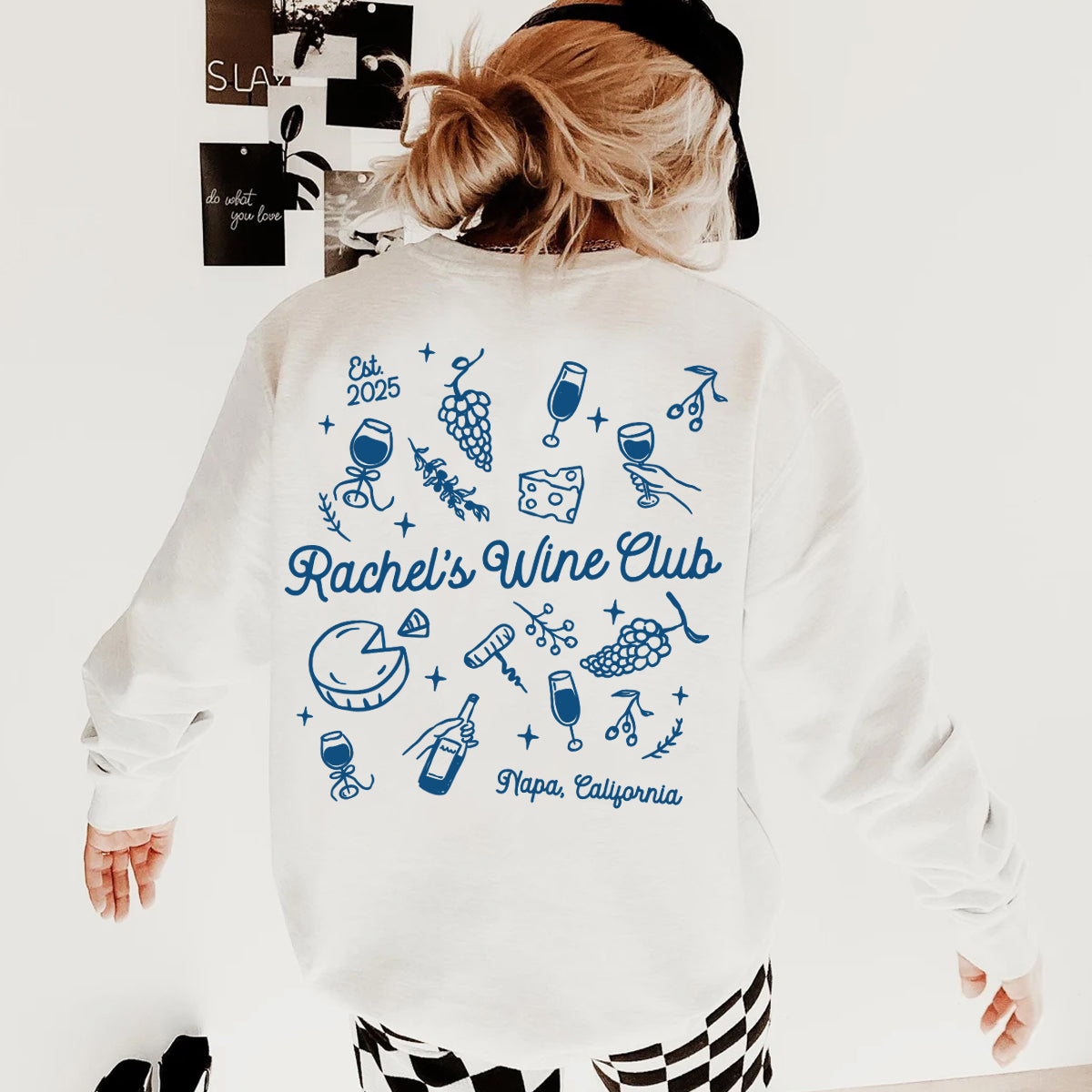 Wine Club Bachelorette Sweatshirt